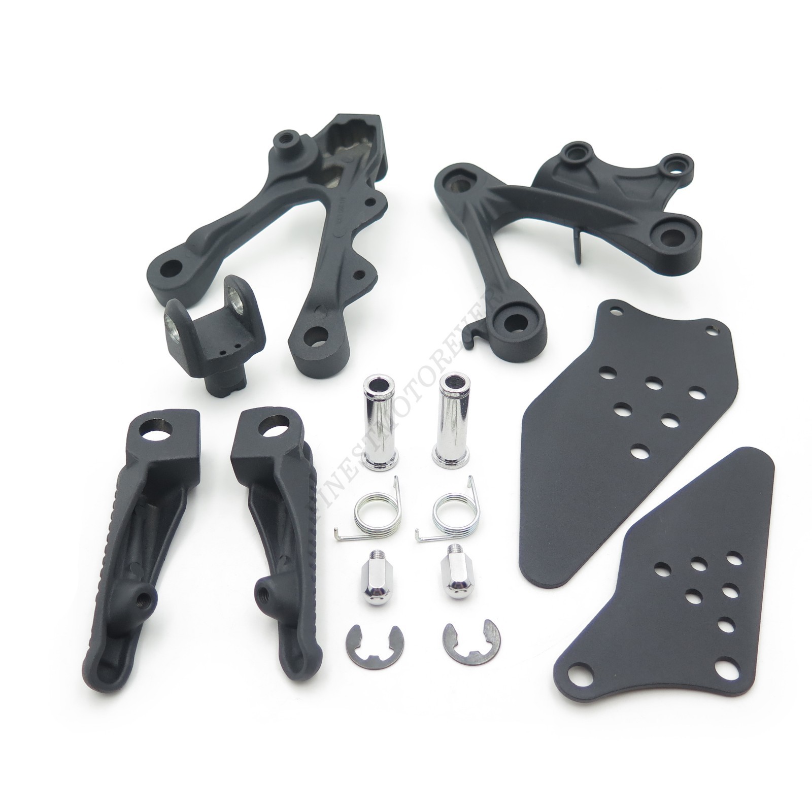 Front Foot Rest Pegs & Brackets For Kawasaki Ninja ZX-6R 2009-2011