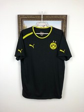 Vintage Puma Borussia Dortmund Football Shirt Train Jersey Soccer Trikot Size L