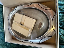 Lenox SCOOP ALUMINUM TRAY Chip and Dip Set EUC
