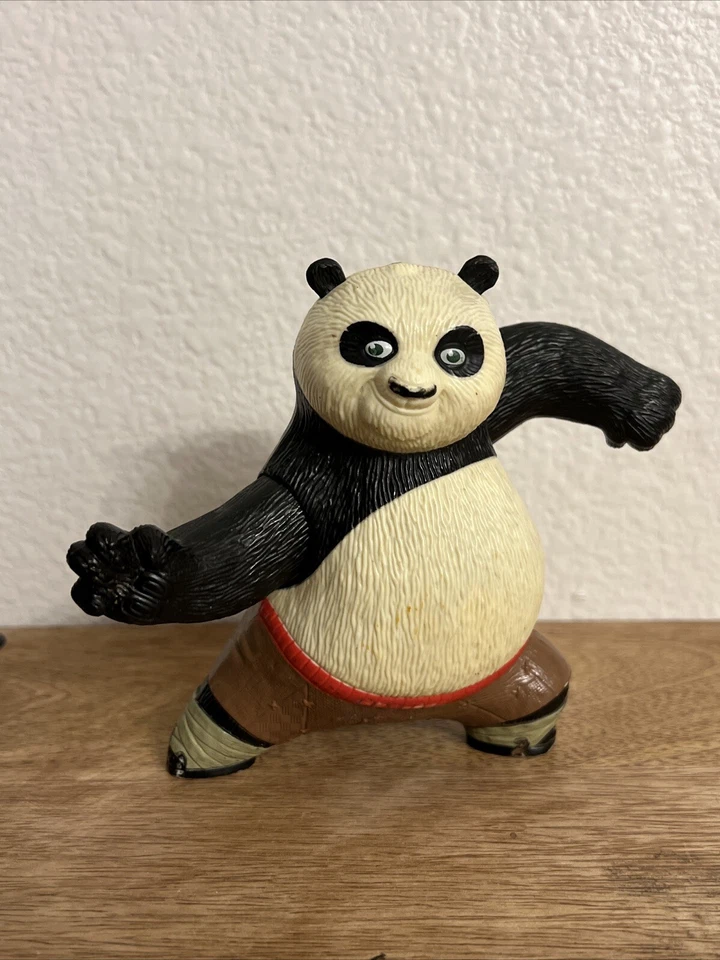 "Figura de acción de Kung Fu Panda 2008 McDonalds juguete de plástico (sin audio)" Foto 2 de 4