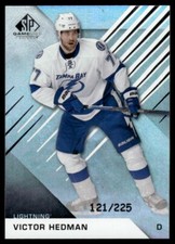 2016-17 SP Game Used Rainbow Player Age Victor Hedman 121/225 Tampa Bay