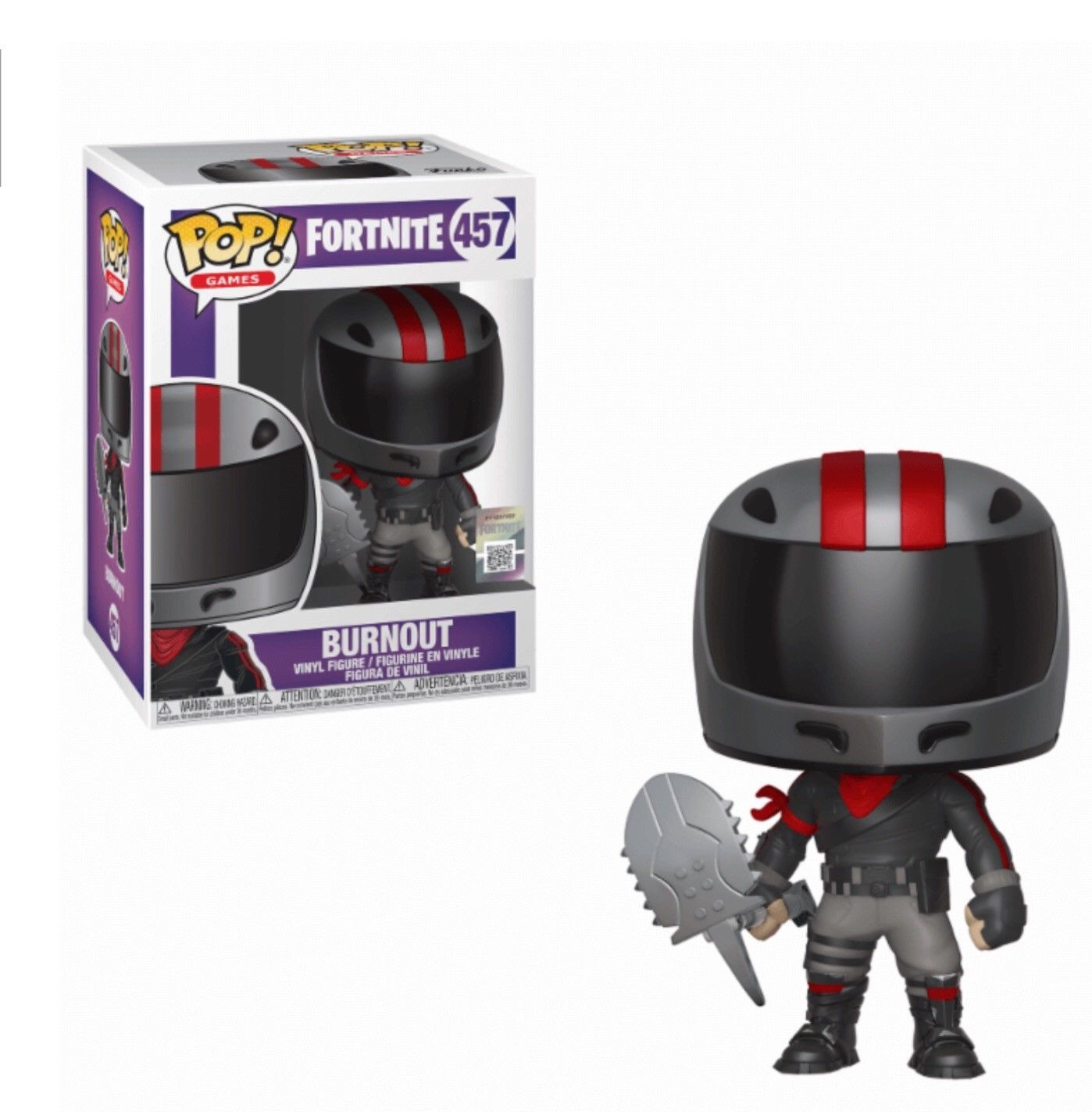 FORTNITE S2 BURNOUT 3.75"" POP VINYL FIGURE POP GAMES FUNKO 457