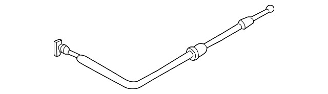 Cable de liberación para Hyundai (N/P 81190-26000)