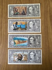 LOTTO 4 BIGLIETTI EDIS TORINO 1 DOLLARO GRANDI RACCOLTE FIGURINE 1972