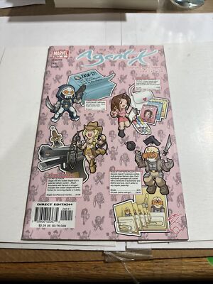 AGENT X # 5  2002 L@@K Mid Grade, To High Grade