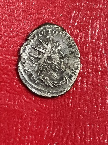 GALLLIC EMPIRE posthumus 260-269ad BI DOUBLE DENARIUS RV. HERCULES... AU - Picture 5 of 5