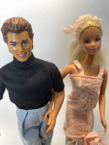 Barbie and Ken Featured As A Couple Out On Date Night One Of A Kind Set