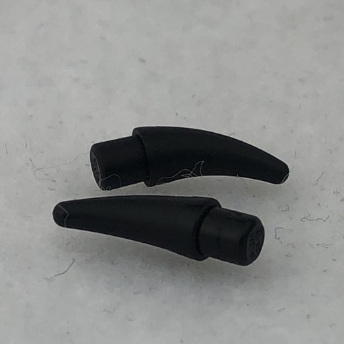 LEGO 53451 Black Barb / Claw / Horn / Tooth - Small (x2) - Picture 2 of 3