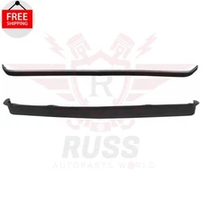For 1988-2000 Chevrolet GMC C/K Series Front Bumper Valance + Molding Strip Trim