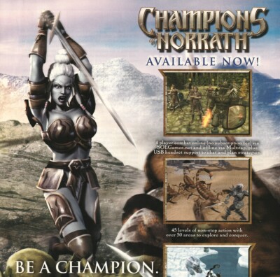 2004 Champions of Norrath: Realms Of EverQuest Print Ad 20x26cm PS2 GPM 187