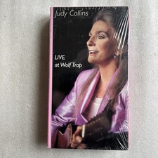 Judy Collins - Live at Wolf Trap (VHS, 2000 Wildflower) NEW SEALED