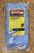 Rubbermaid BLEND DUST Mop Head Refill - Replacement Blend Yarn 24” NEW NOS