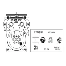 Suburban Mfg 521073 Seven Universe APPLIANCE COMPONENTS RV