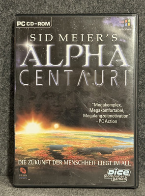 PC  Sid Meier s Alpha Centauri