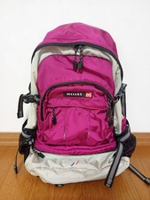 Vintage Millet Backpack Purple Beige Two-Tone...