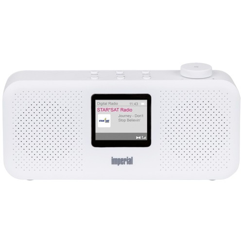 Imperial DABMAN 16 Tischradio DAB+, UKW AUX  Weckfunktion Weiß - Bild 2 von 7