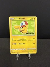 Pokémon TCG Ash's Pikachu SM112 Black Star Promo 2017 on eBay