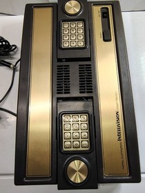 Mattel Intellivision Model 2609 Console Tested Working Space Armada Video Game