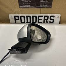 2011 CITROEN C4 MK2 O/S DRIVERS ELECTRIC WING MIRROR SILVER 12703390