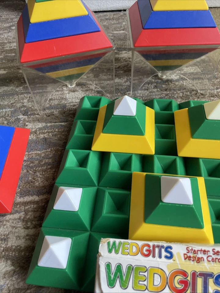 Wedgits Building Blocks Imagination Set 52 Pieces+46 Design Cards - Image 4 of 4