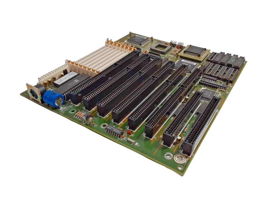 Placa madre vintage PC M321 386/486 AMD AM386 CPU Baby AT - SIN PROBAR Foto 3 de 4