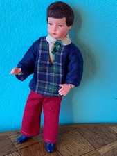 Junge Caco Biegepuppe (2) Puppenstube  Puppenhaus 1:12 dollhouse doll boy