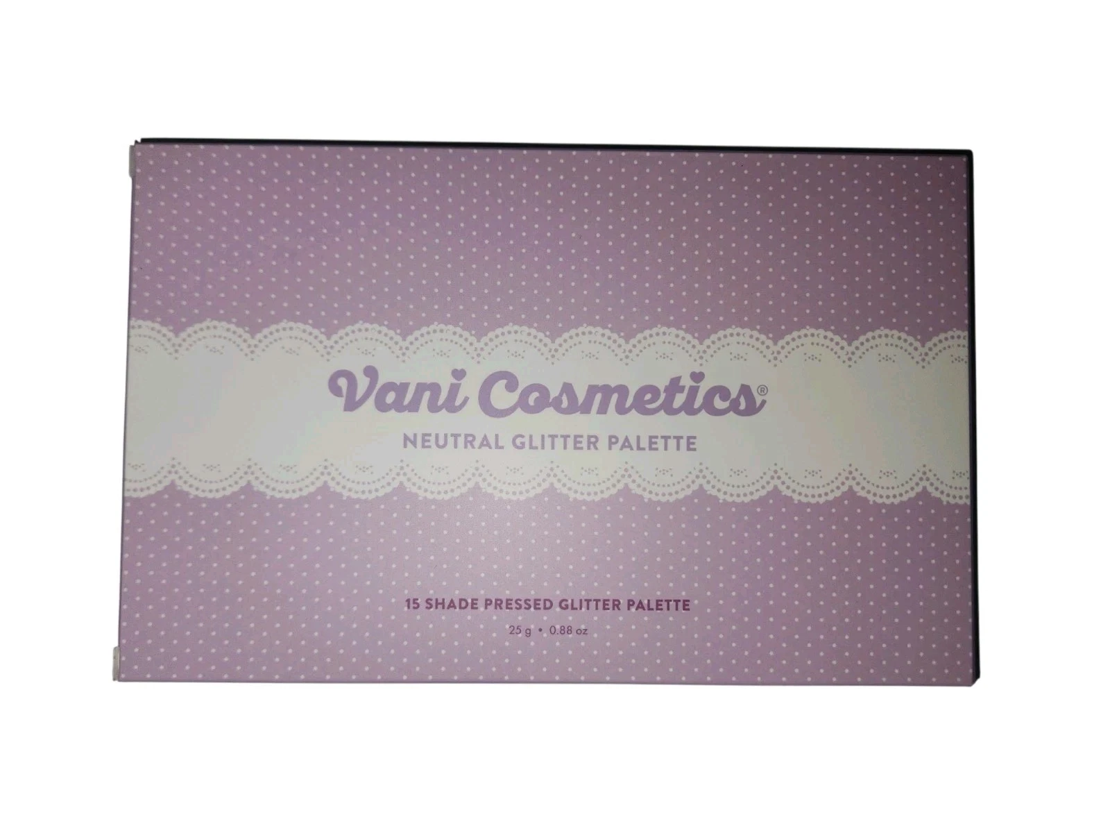 Vani Cosmetics: Neutral Glitter Palette, 15 Shade Pressed Glitter Palette
Opens in a new window or t