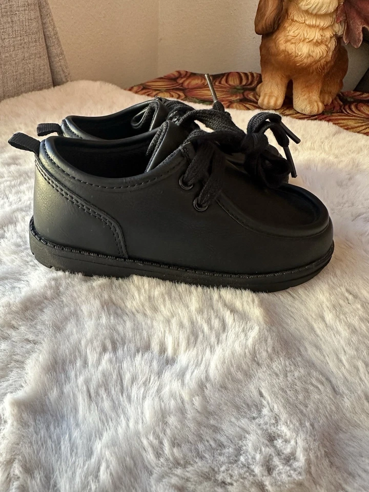 Zapatos sin cordones Baby Gap para niños pequeños talla 9 negros nuevos sin etiquetas sin caja Foto 4 de 4