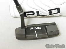 PING 2024 PLD Milled ANSER 2D Putter Gun Metal Black Chrome 35" +Cover  MINT