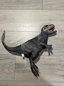 Jurassic World INDOMINUS REX Plush Realistic Dino Gray Universal Studios 24"