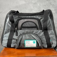 Pet Carrier Bag Travel Case Airline Approved Soft Sided Comfort Bag for Cat Dog