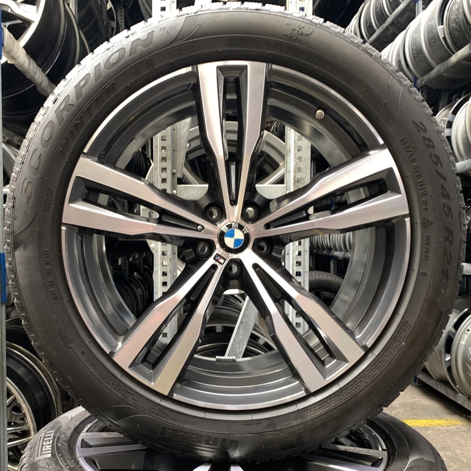 4 Orig BMW Winterräder Styling 754 M 285/45 R21 113V X7 G07 8074220 3261 - Bild 2 von 3