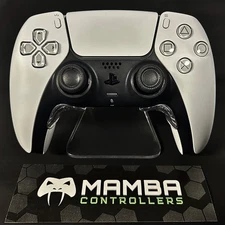 Playstation 5 PS5 (White) DuelSense Controller + Upgraded TMR Magnetic Joysticks