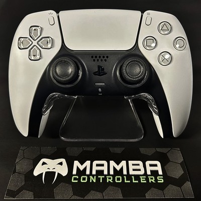 Playstation 5 PS5 (White) DuelSense Controller + Upgraded TMR Magnetic Joysticks