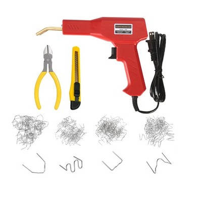 Sandfren Car Plastic Welder, Vehicle Bumper Crack Repair Welder Red