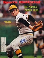 Steve Blass - Pittsburgh Pirates - Autographed Sports Illustrated - 7/3/72