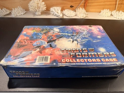 Original Transformers collectors Case Vintage With Transformers! G1