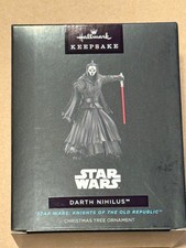 SDCC HALLMARK STAR WARS - KNIGHTS REPUBLIC DARTH NIHILUS ORNAMENT - 2025 LE 4000