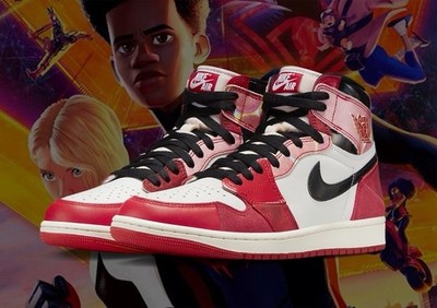 Nike Air Jordan 1 Retro High OG Spider-Man Across The Spiderverse Nike Air Jordan 1 Retro High OG Spider-Man Across The Spiderverse
