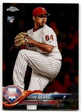 2018 Topps Chrome #9 Victor Arano Philadelphia Phillies Rookie