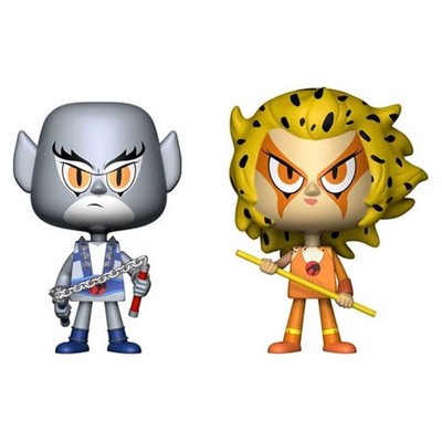 Thundercats Panthro und Cheetara, 9,5 cm hoch, stilisierter Funko Pop! Vinylfigu
