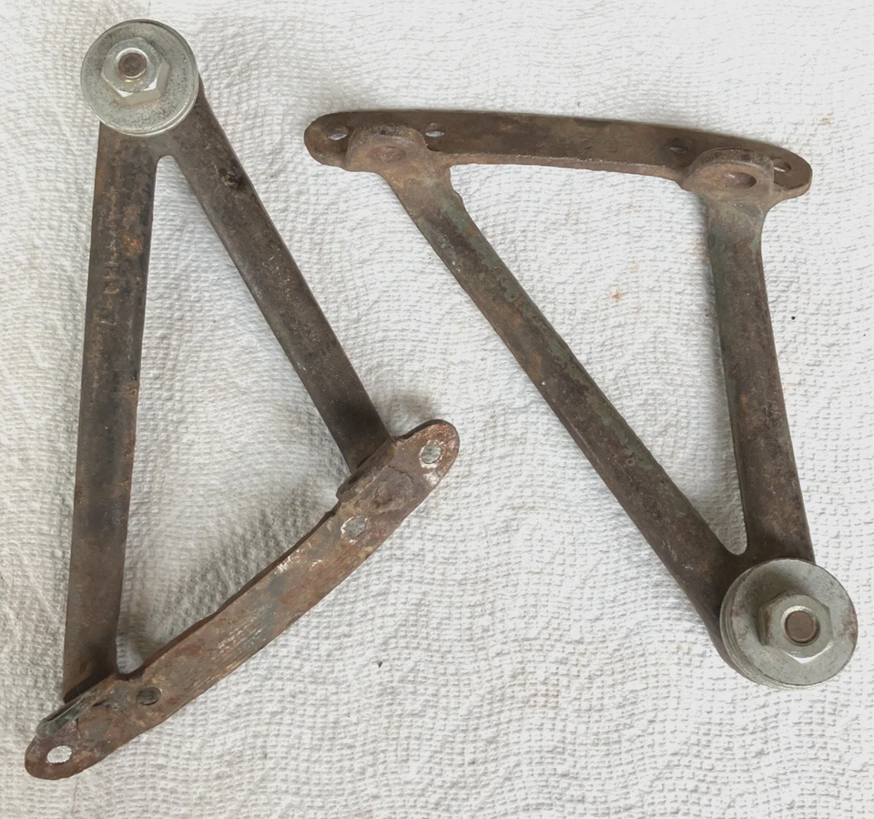 Bisagras/parachoques de goma originales Ford Modelo A 1928 1929 1930 1931 Rumble Seat  Foto 3 de 4