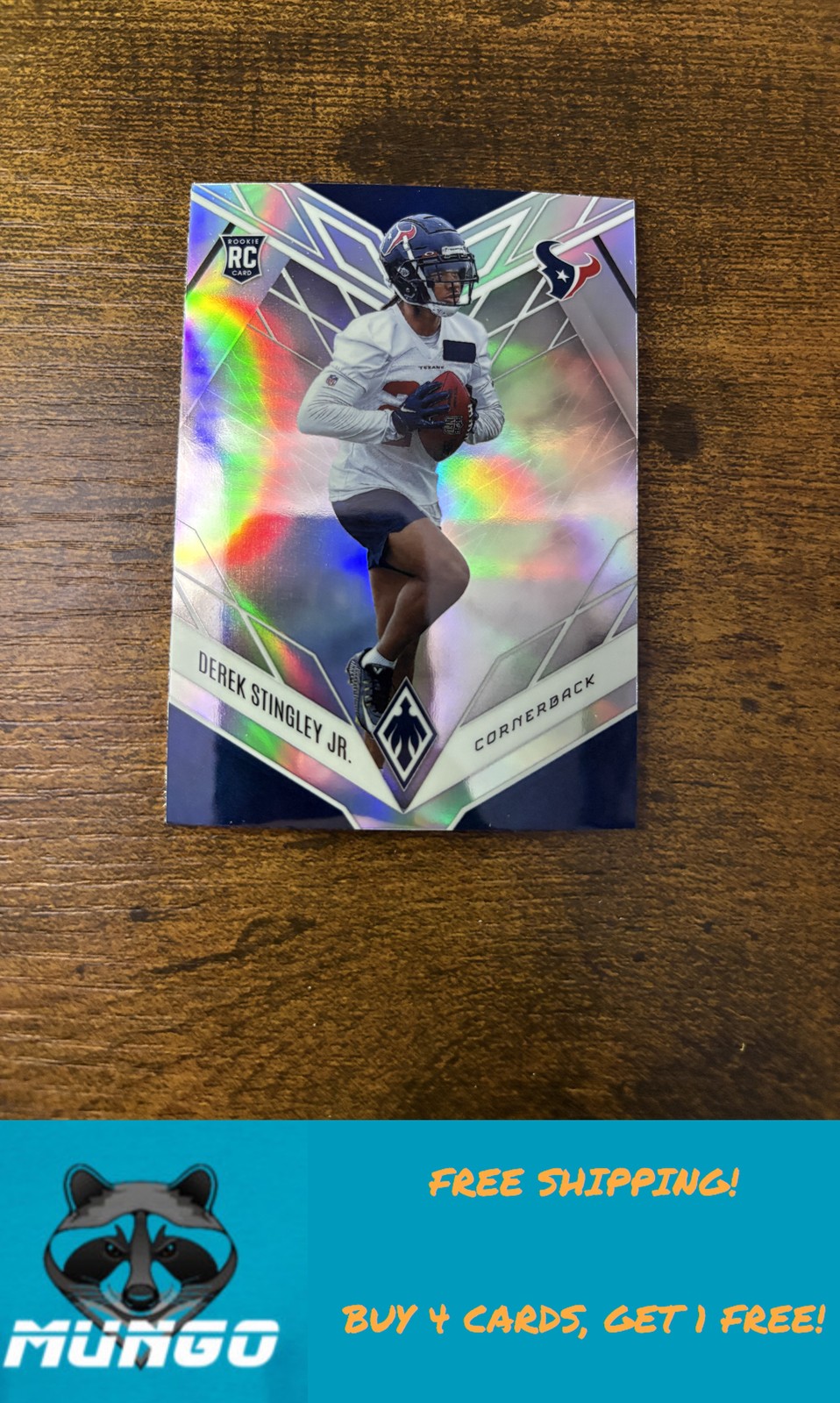 2022 Panini Phoenix #194 Derek Stingley Jr. Silver Houston Texans Rookie