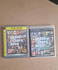 x2 Grand Theft Auto V GTA 5 (PS3) + GTA IV Bundle - UK PAL PlayStation