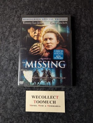 The Missing 2003 DVD 2004 Columbia 2 Disc Wide Tommy Lee Jones Cate Blanchett *