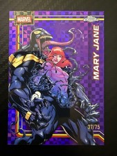 2026 Topps Chrome Marvel Comics MARY JANE Purple X-Fractor /75 SP #136