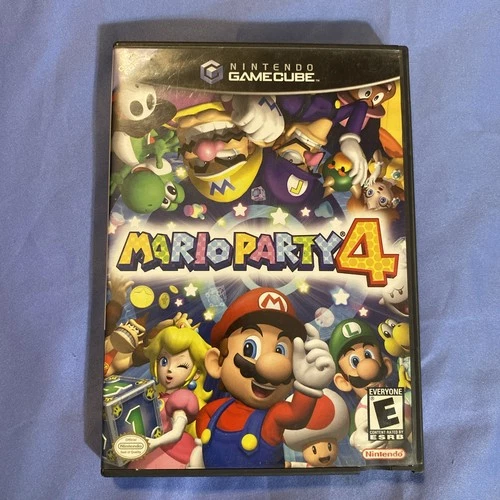Mario Party 4 (Nintendo GameCube, 2002) Complete