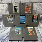 Lot Of 7 - Nintendo NES  Game Tested Vintage Game Lot Sports / Mario / SS