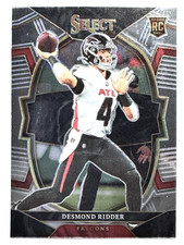 ROOKIE CARD DESMOND RIDDER Falcons 2022 Panini Select CONCOURSE LEVEL Card #36