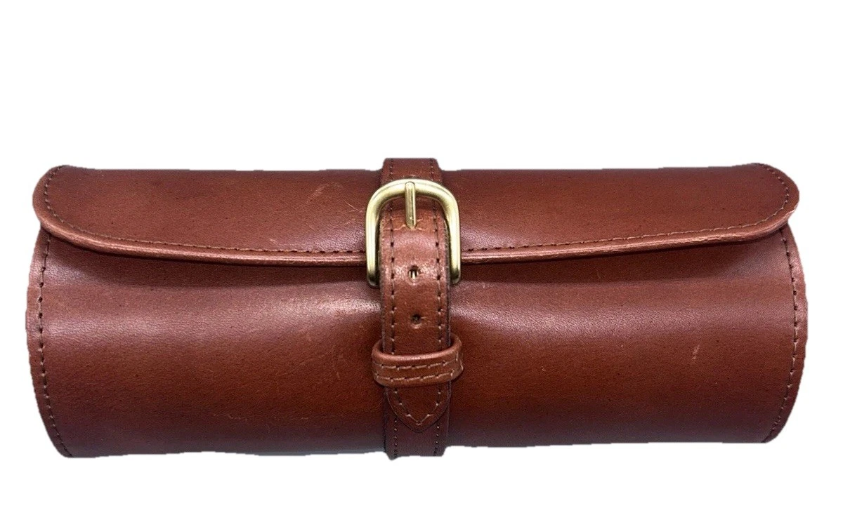 DAINES & Hathaway Watch Case Roll - Tan Bridle Leather Watch Storage RRP £230
Opens in a new window
